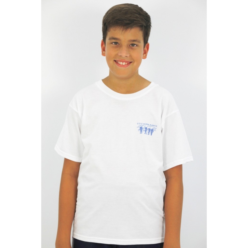 Camiseta colegial Aldea Blanca